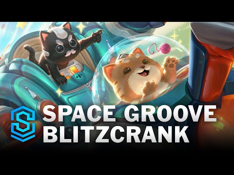 Space Groove Blitzcrank Skin Spotlight - League of Legends