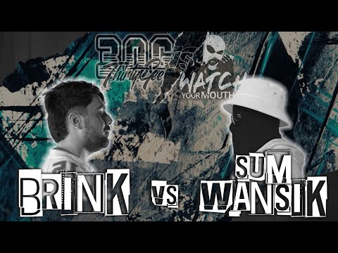 Brink vs Sum WanSik