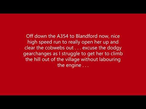 GLJ681N Luccombe to Blandford 24th July 2021