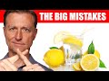 The 4 Mistakes People Make With Drinking Lemon Water And Juice