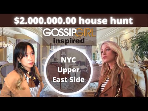 Gossip Girl Serena inspired | NYC Upper East Side film scene | Fifth avenue apartment tour