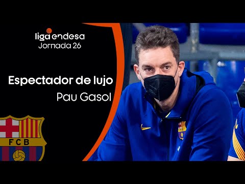 Pau Gasol: Un espectador de lujo