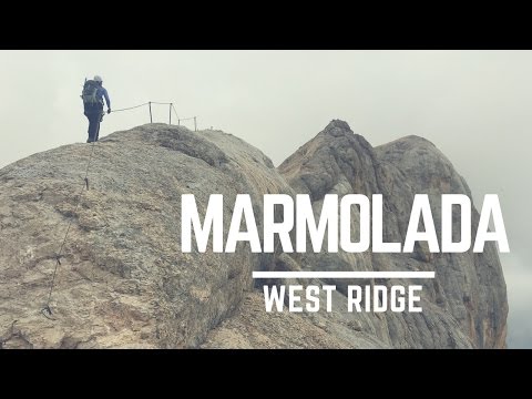 Marmolada, Punta Penia - West Ridge