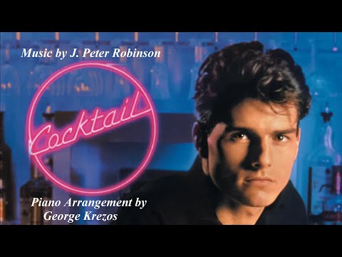 COCTAIL (1988) Looking Through The Window - J. Peter Robinson (Piano Sheet Music)