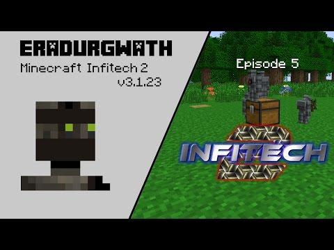 Minecraft Infitech 2 E5: Tree Golemancy