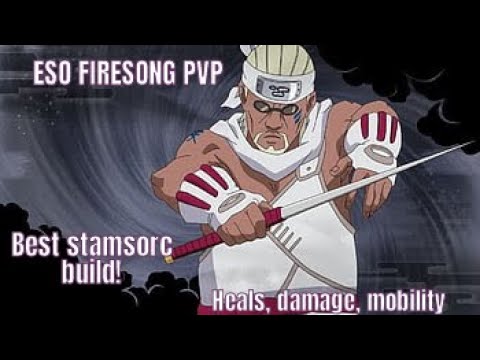 ESO PVP: Firesong Stamsorc Pvp build “Killer Bee” best Stam sorc pvp build!!