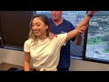 Houston Chiropractor Dr Greg Johnson Adjust New Jersey Lady For First Time Ever
