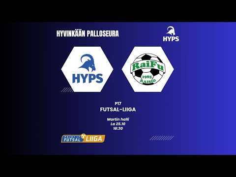 P17 FUTSAL-LIIGA HyPS - RaiFu/Pamaus YJ 25.10.2025