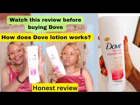 All You Need To Know About DOVE FAIRNESS NOURISHMENT Body Lotion