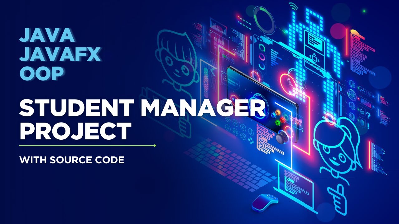 JavaFX Project - Student Manager with Source Code | OOP | File Handling | Java