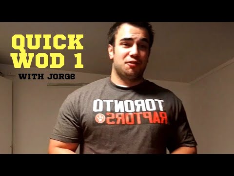 Quickwod with Jorge: Wod 1