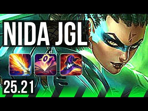 NIDALEE vs KAYN (JGL) | 23/1/8, Legendary | EUW Grandmaster | 25.21