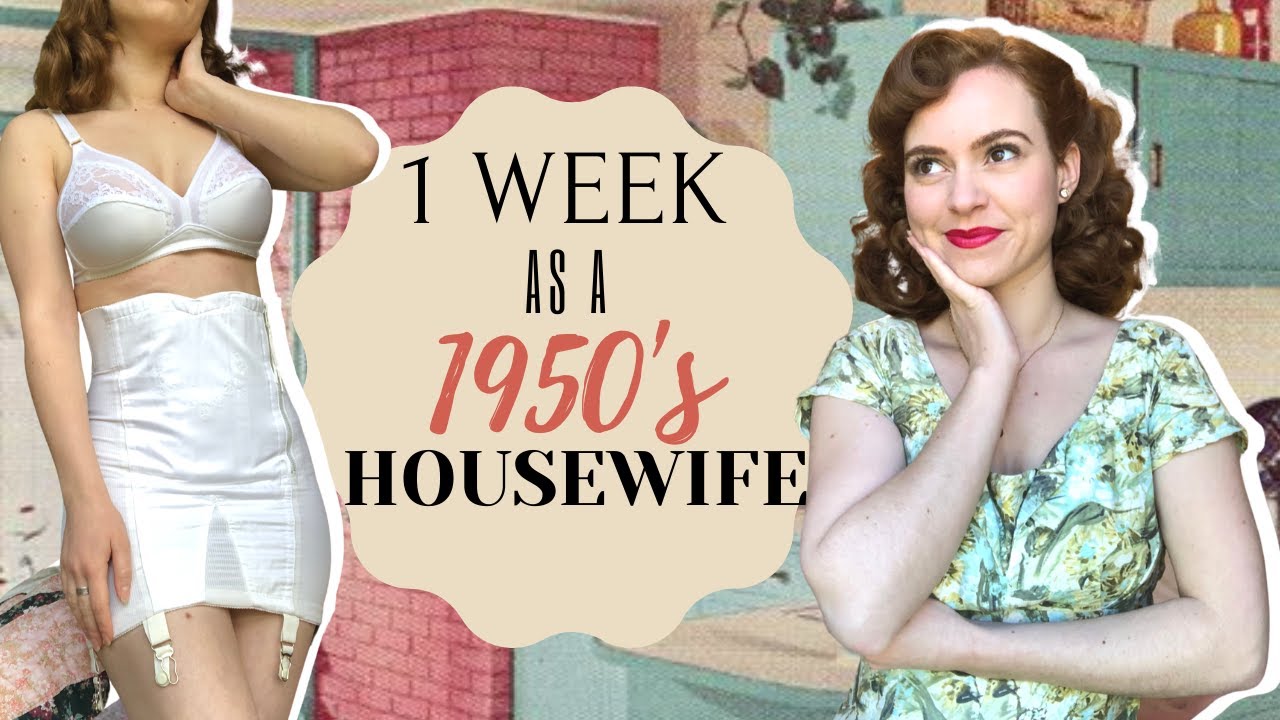 I Lived Like A 1950's HOUSEWIFE For 1 WEEK!
