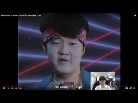 When Faker watches Huni's undie commercial