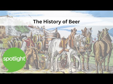 The History of Beer | practice English with Spotlight