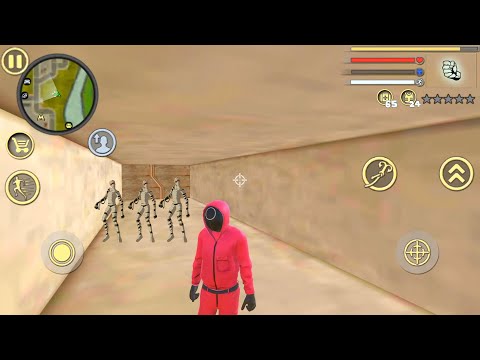 Squid Worker Rope Hero (Mask Man Enter Pyramid) – Games Kon – HD Android Gameplay