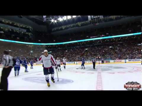 Alex Ovechkin Snipe Goal (20) Washington Capitals vs Toronto Maple Leafs Nov 23 2013 NHL