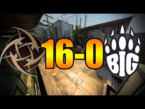 CS:GO - NINJAS IN PYJAMAS 16-0 BIG | HELLCASE CUP 6 [HD]