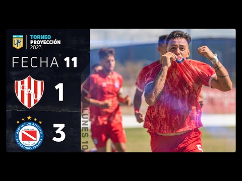 #TorneoProyección 2023 | Fecha 11 | resumen de Unión - Argentinos Jrs.