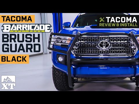 Tacoma Barricade Brush Guard (2016-2020) Black Review & Install