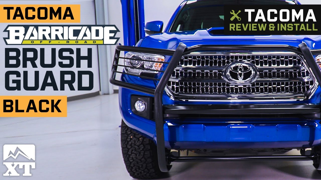 Tacoma Barricade Brush Guard (2016-2020) Black Review & Install