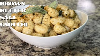 Brown Butter Sage Gnocchi | Thanksgiving Side Dish