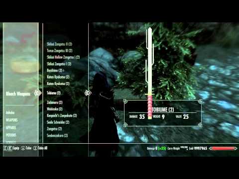 The Elder Scrolls Skyrim: Bleach Total Conversion Mod