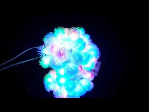 Гірлянда LED фігурка пушок б/с 5м відео 2