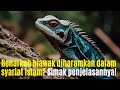 INILAH HUKUM MAKAN BIAWAK DALAM ISLAM