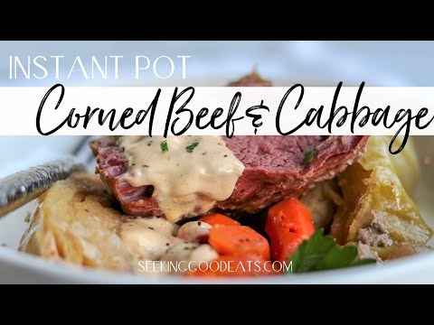 Instant Pot Corned beef and Cabbage