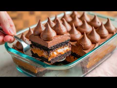 This is my new discovery – the most mysterious cake in 15 minutes! No bake!