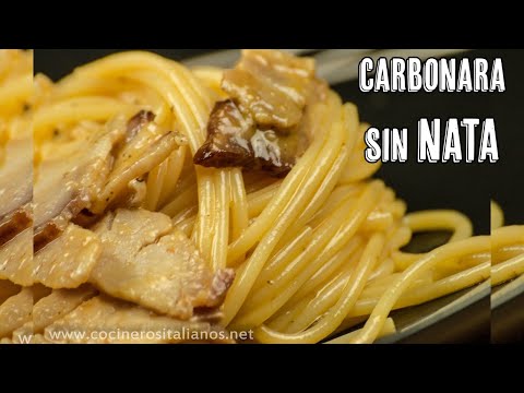 Spaghetti a la carbonara: cómo hacer la receta original italiana