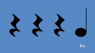 Sight Reading Rhythm- Can't Stop the Feeling