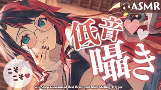 [ASMR]低めの声と落ち着く音で安心睡眠