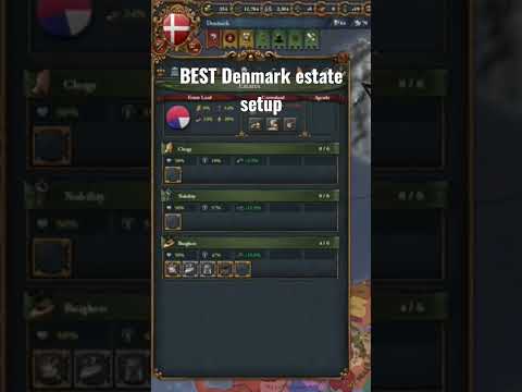 The Ultimate Denmark Estate Setup Guide - For EU4 1.34