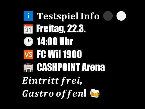 Testspiel - Zusammenfassung -  SCR Altach vs FC Wil 1900 -- 1:3 (0:1)