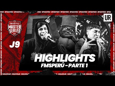 LAS MEJORES RIMAS DE #FMSPERÚ 2022 - Jornada 9 l Parte 1 | Urban Roosters