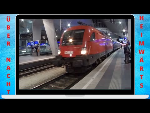Mit dem ÖBB Nightjet zurück in die Heimat. Kurzer Überblick über unsere Heimreise.