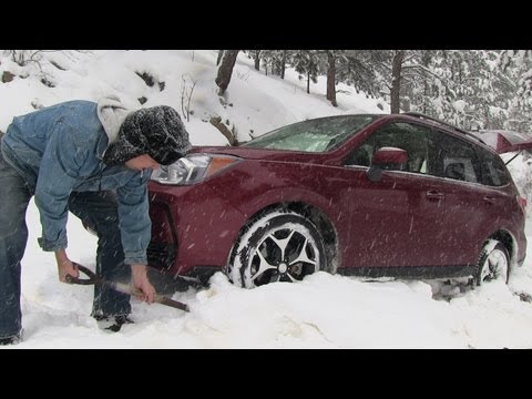2014 Subaru Forester off-road snowy Misadventure & Review