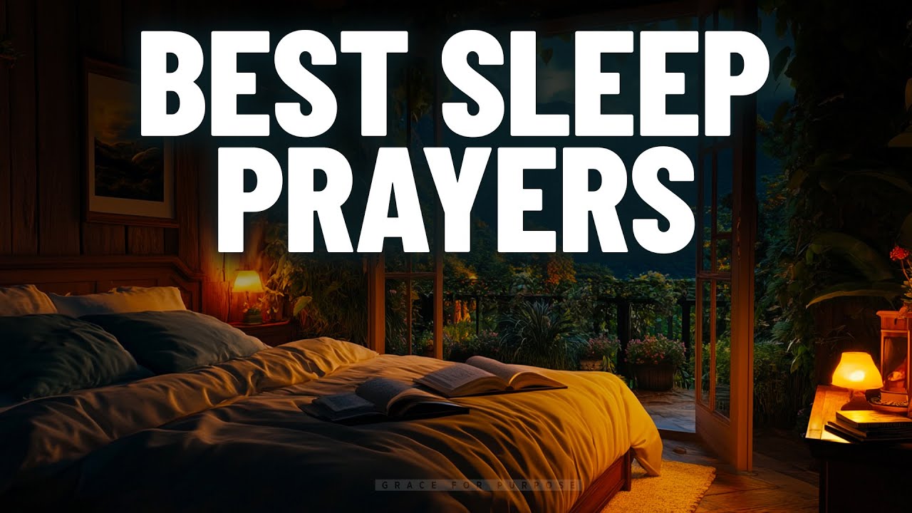 The Most Anointed Prayers To Fall Asleep | Peaceful Bible Sleep Talk Down To Invite God's Presence