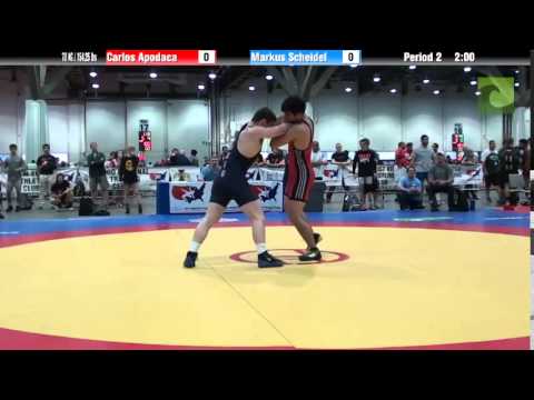 Men 70 KG / 154.25 lbs - Carlos Apodaca vs. Markus Scheidel