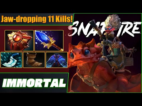Immortal Snapfire Hard Support 🩺 Incredible 11 Kills! Dota 2 DotaPulse Full Gameplay