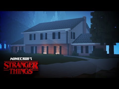 Stranger Things Mike Wheelers House Minecraft Map