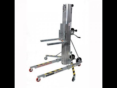 How to use a Material Hoist