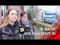 Vrachtwagen ramt bijna huis in Berkel-Enschot