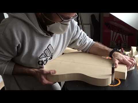 Great Guitar build off 2021 scratch build - Medusa - part 1. - no talking just working