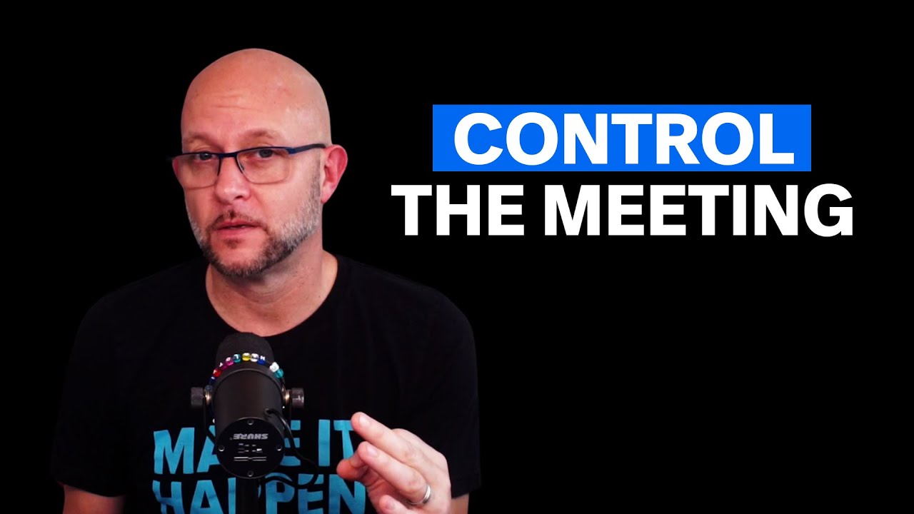 The Shared Agenda: Confirming And Controlling Meetings