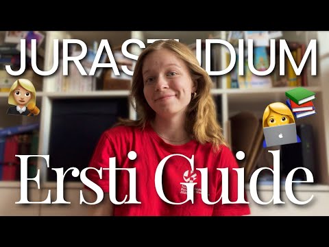 JURA ERSTI GUIDE - Alles, was man für das erste Semester wissen muss | Marlenes Mind