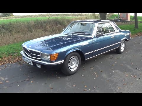 C107 Mercedes-Benz 280 SLC classic S-class coupe