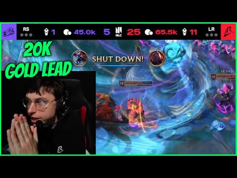 Caedrel FINALLY Sees The Fabled 20K Gold Lead Thanks To LOS RATONES